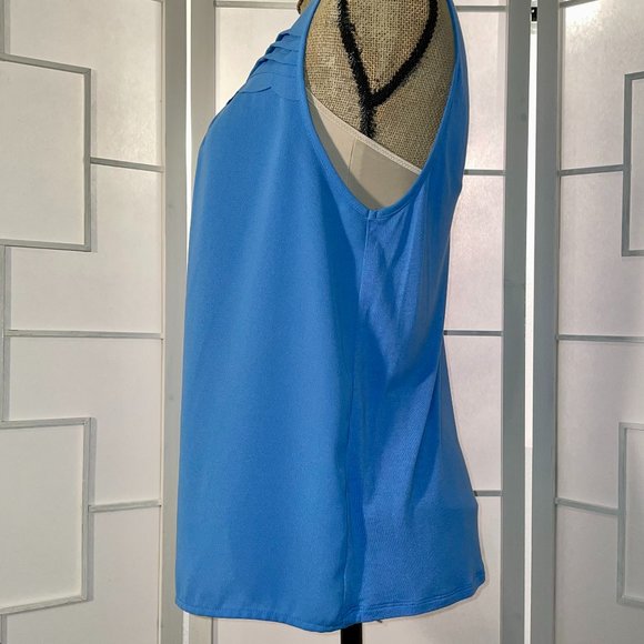 Elle Periwinkle Blue Sleeveless Top - Picture 7 of 15